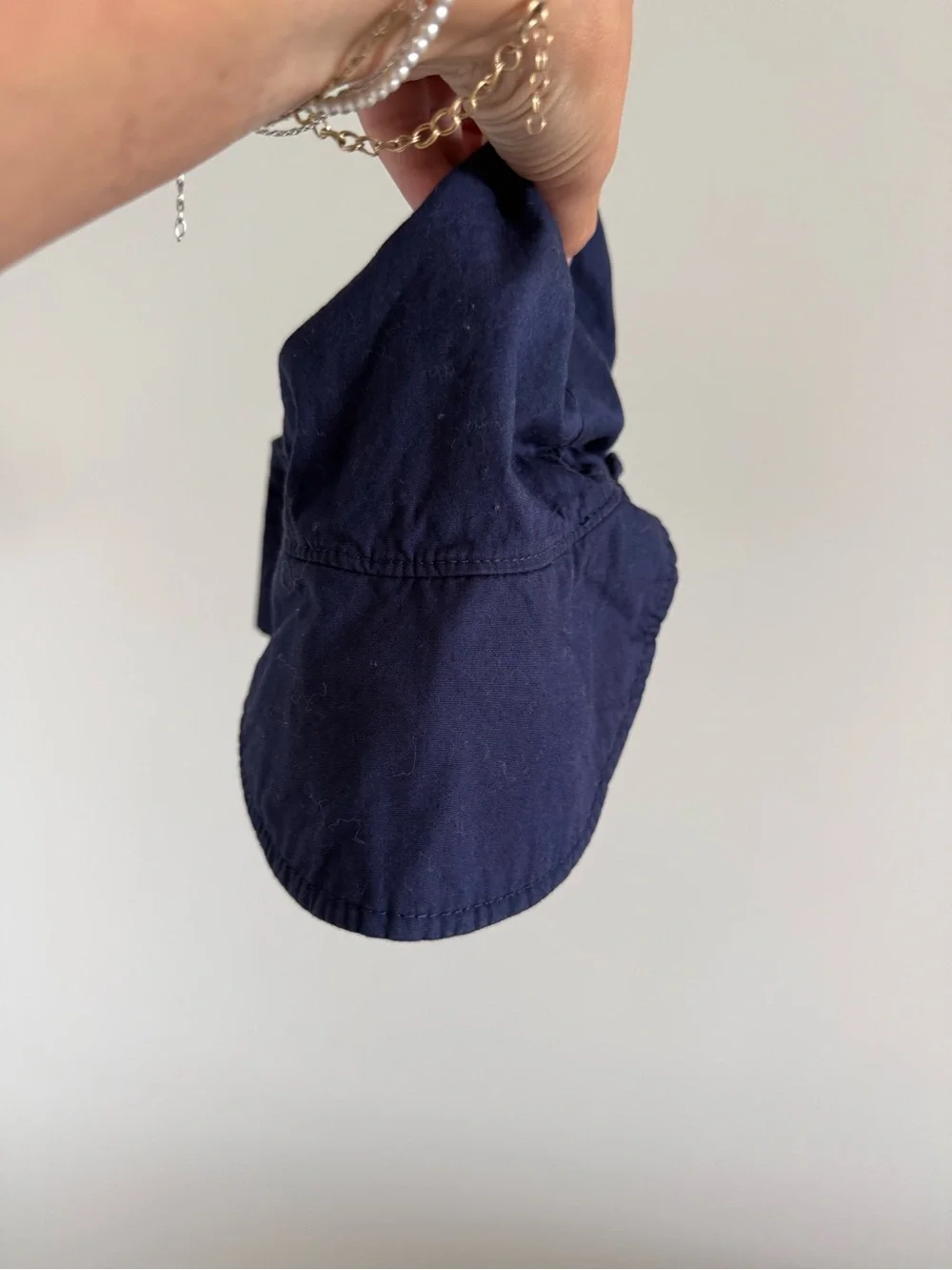 Flap Happy Navy Sun Hat for Baby Kids by Flap Happy Size XL